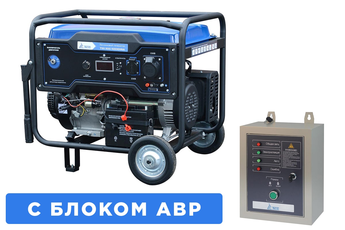Бензогенератор TSS SGG 5000EHNA с АВР (Красноярск)