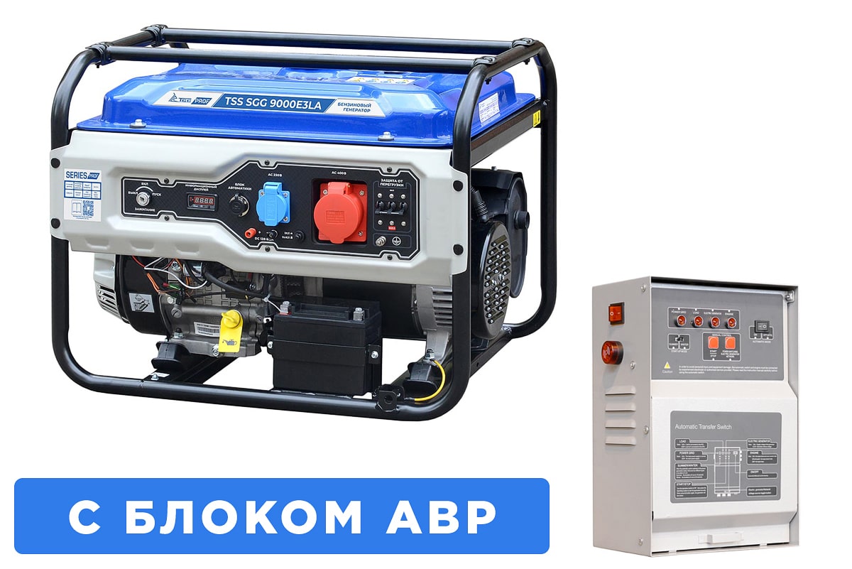 Бензогенератор TSS SGG 9000E3LA с АВР (Норильск)