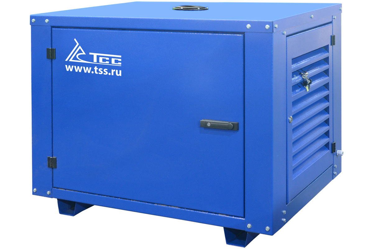 Дизель генератор TSS SDG 7000EHA  в кожухе МК-2.1 (Новокузнецк)