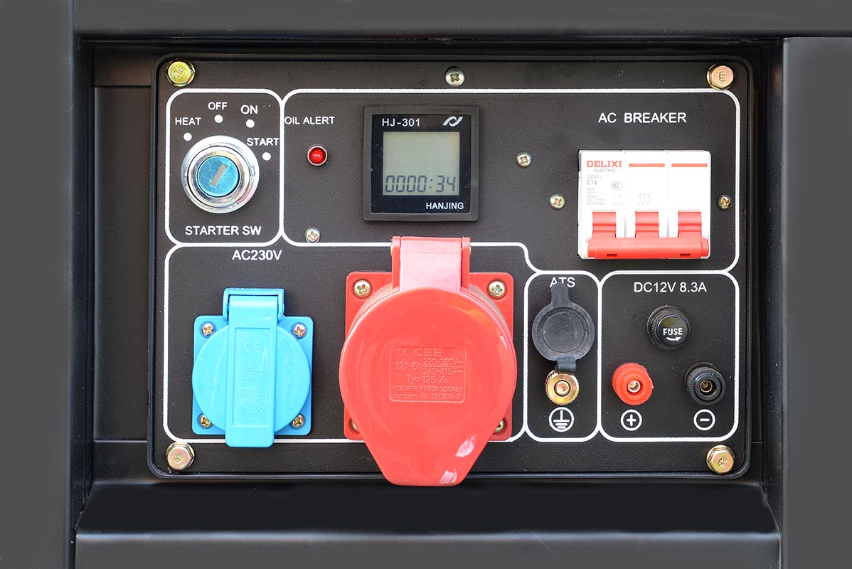 Дизель генератор TSS SDG 8000EH3A в кожухе МК-2.1 (Абакан)