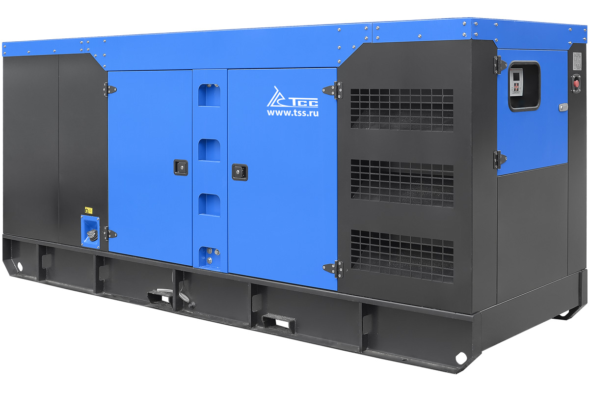 Дизельный генератор ТСС АД-360С-Т400-1РКМ26 в шумозащитном кожухе (Новокузнецк)