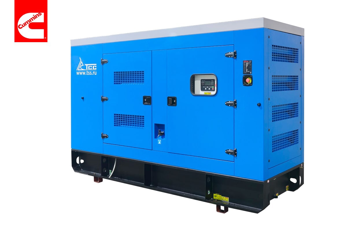 Дизельный генератор ТСС АД-200C-Т400-1РКМ15 в шумозащитном кожухе (Абакан)