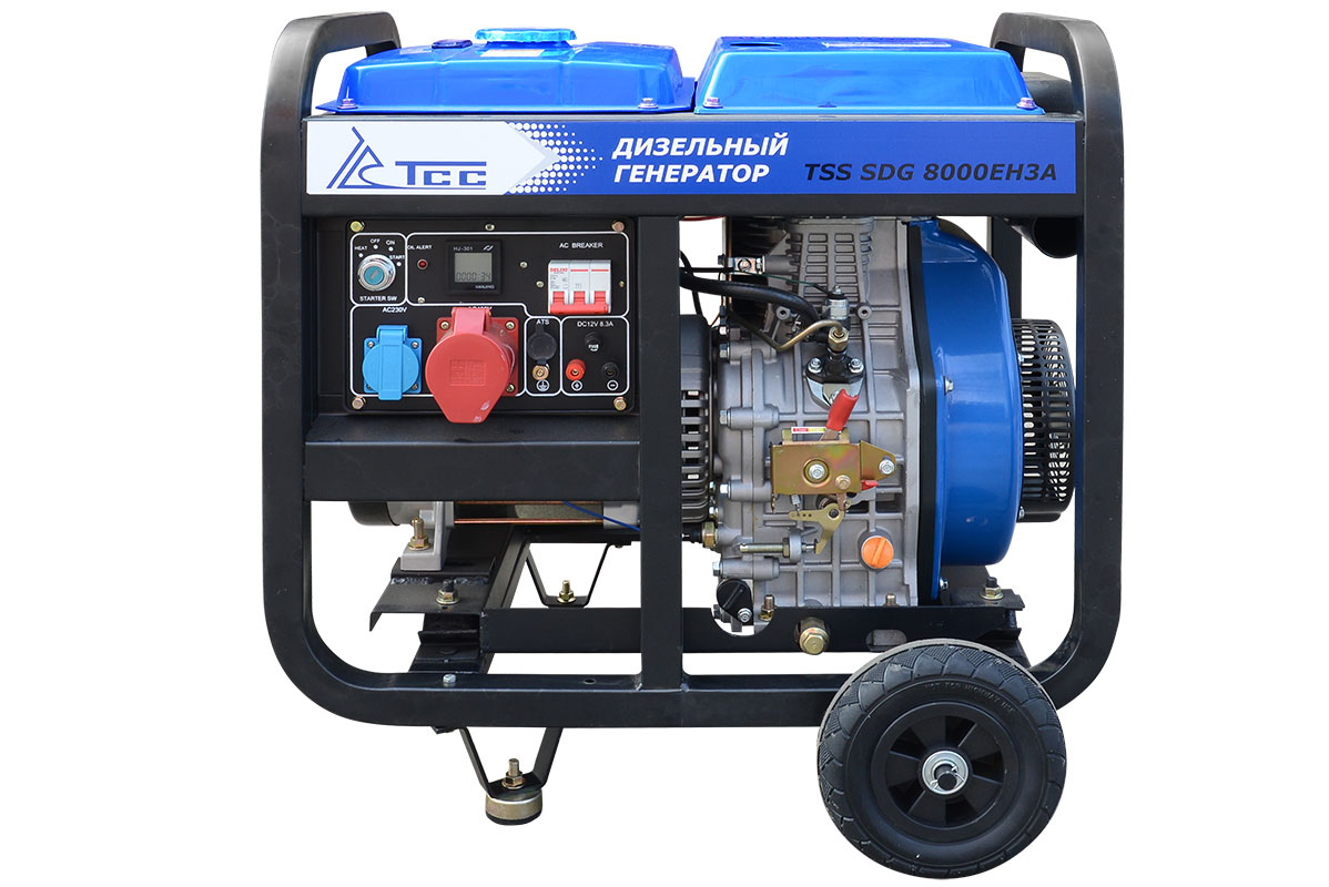 Дизель генератор TSS SDG 8000EH3A с АВР (Красноярск)