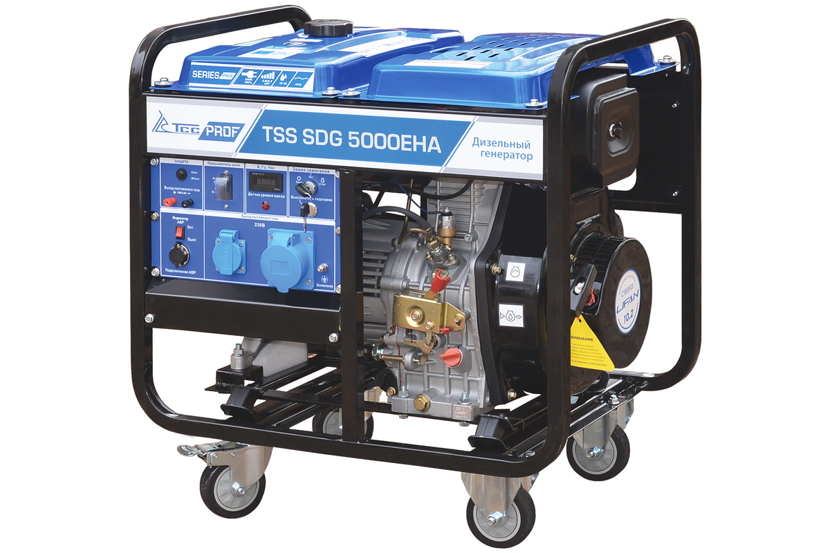 Дизель генератор TSS SDG 5000EHA с АВР (Красноярск)