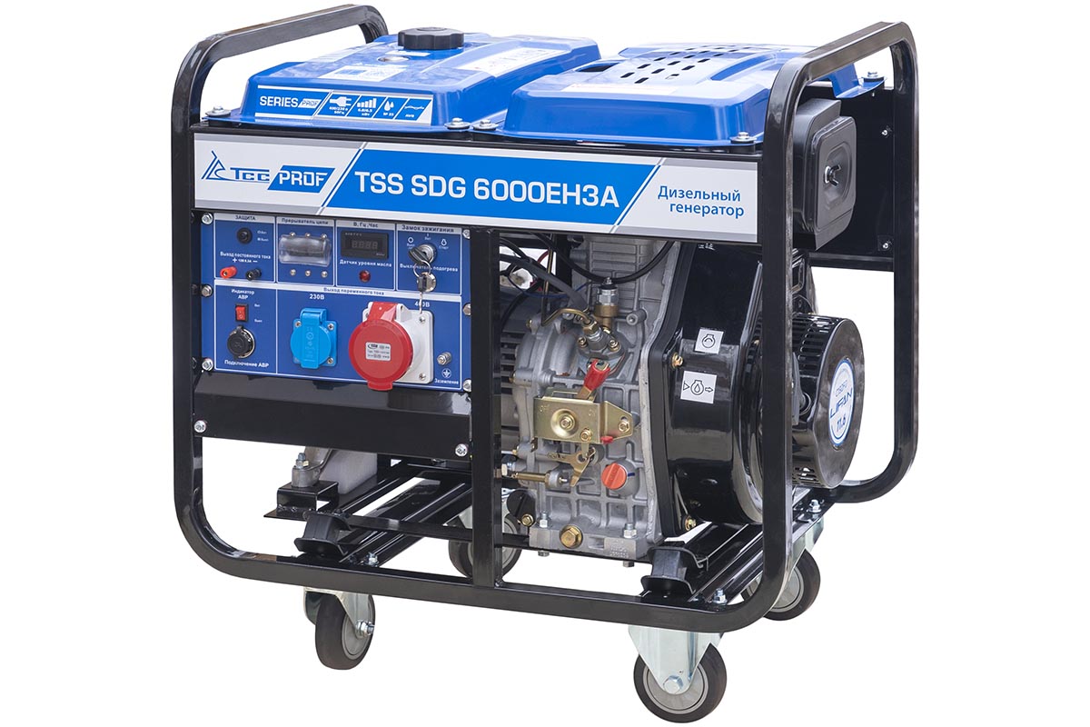 Дизель генератор TSS SDG 6000EHA с АВР (Красноярск)