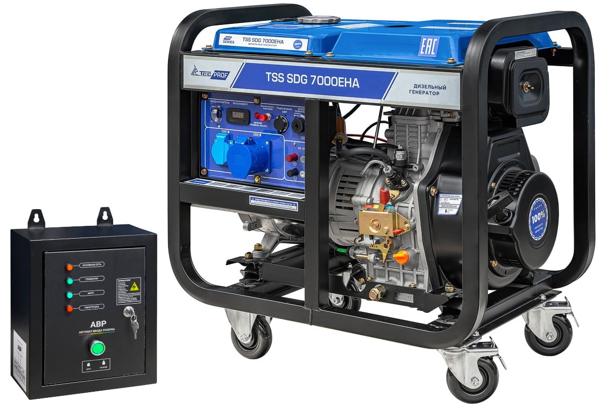 Дизель генератор TSS SDG 7000EHA с АВР (Новокузнецк)