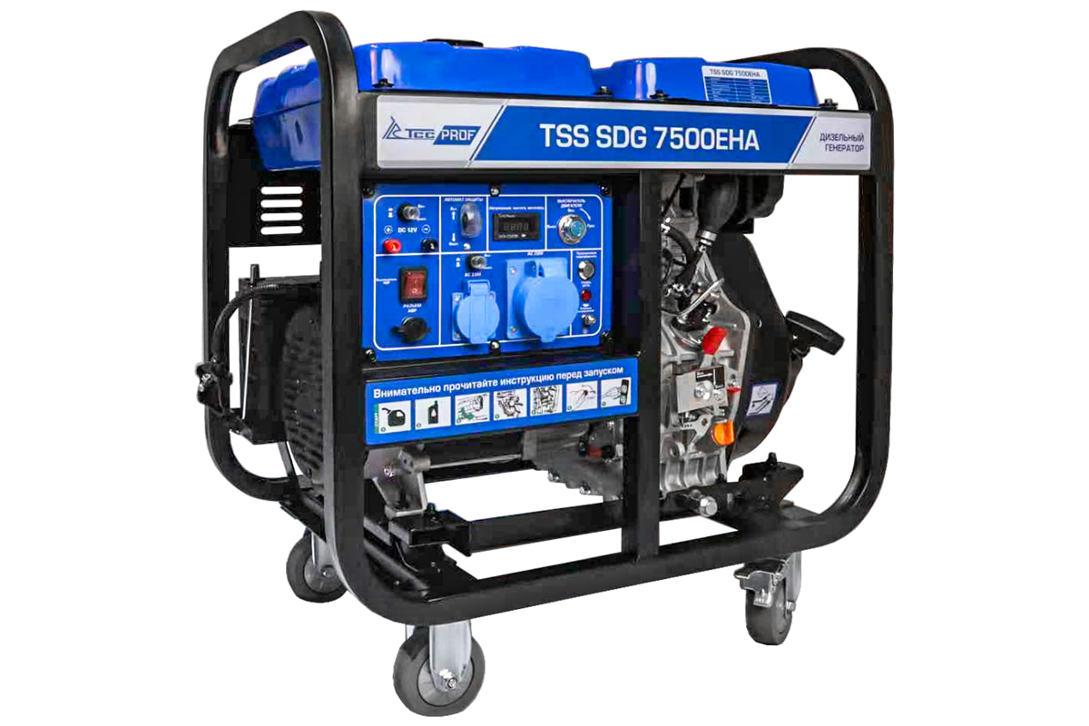 Дизель генератор TSS SDG 7500EHA (Ленинск-Кузнецкий)