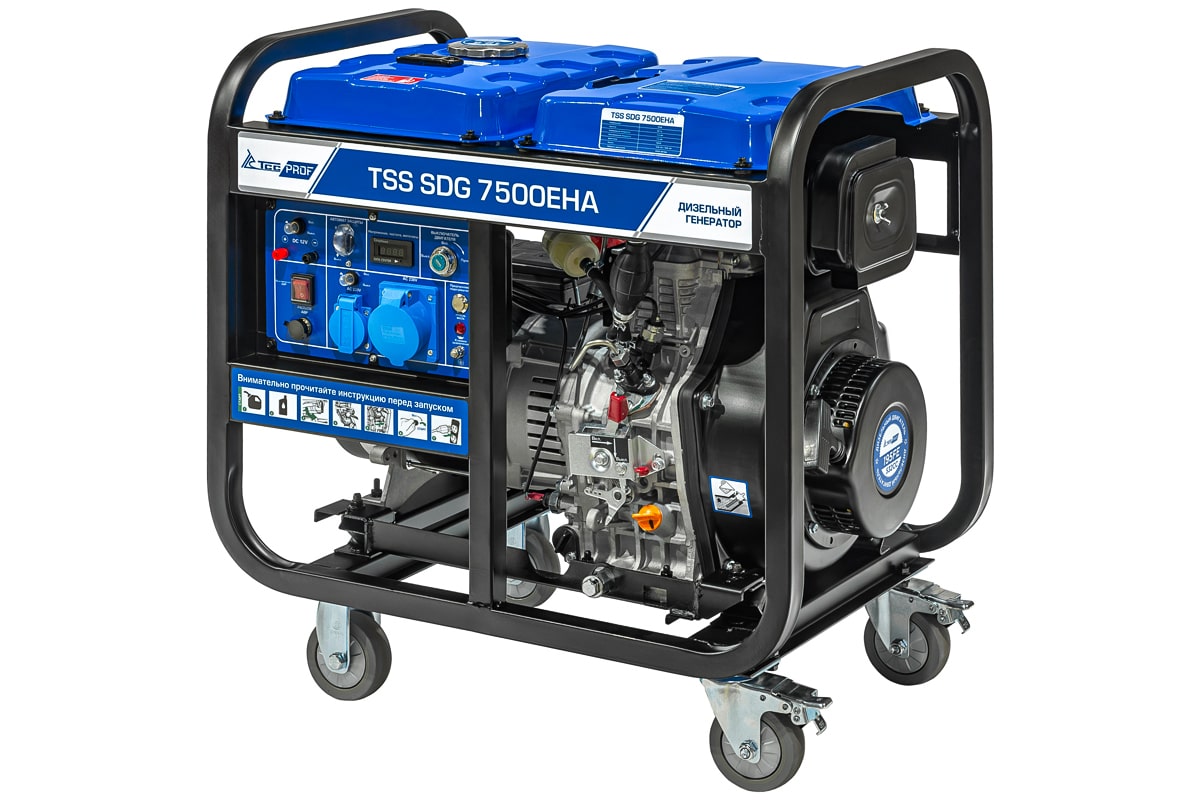 Дизель генератор TSS SDG 7500EHA (Новокузнецк)