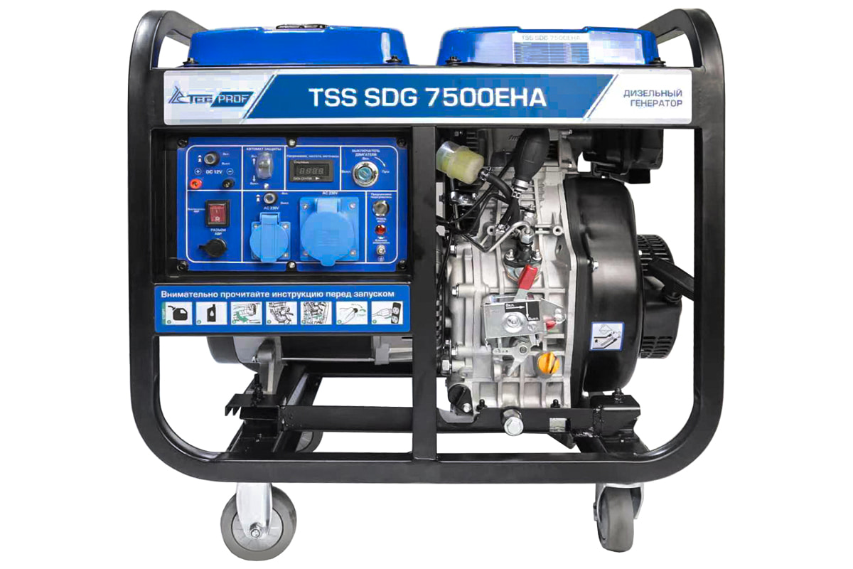 Дизель генератор TSS SDG 7500EH3A (Ленинск-Кузнецкий)