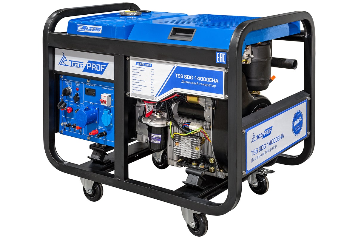 Дизель генератор TSS SDG 14000EHA (Норильск)