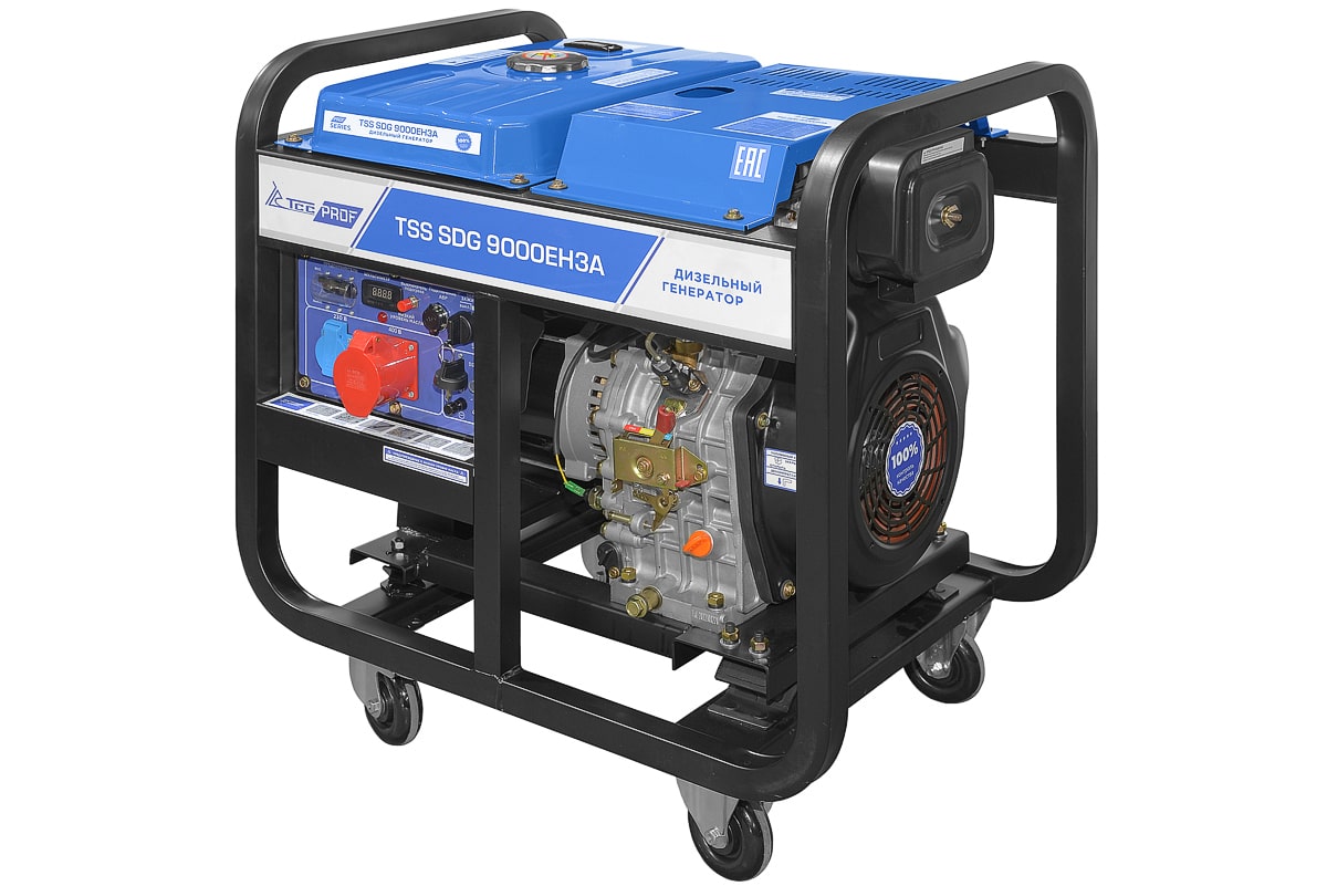 Дизель генератор TSS SDG 9000EH3A (Иркутск)